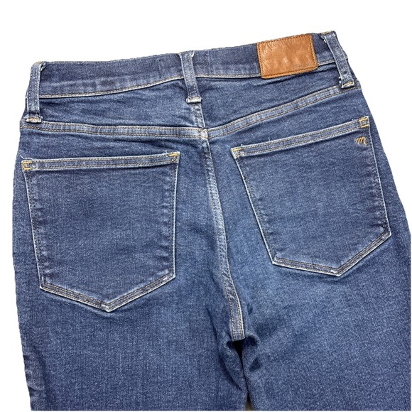 Madewell 9" Mid-Rise Skinny Jeans Women Size 27 Blue Stretch Denim Academia‎ - Picture 1 of 13